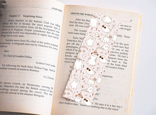 Boho Ghosties Bookmark