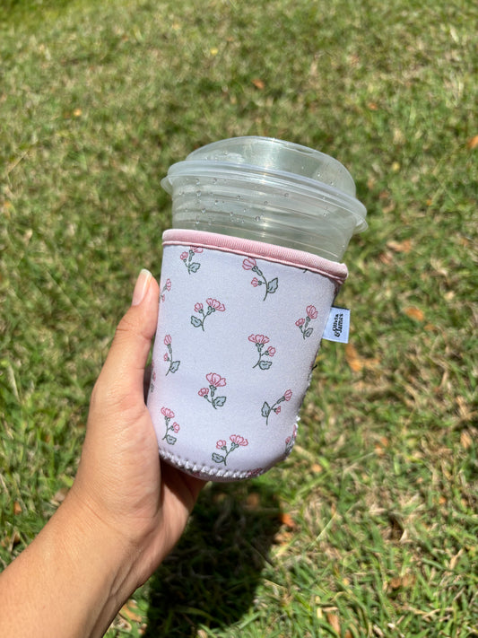 Pink Carnation Drink Sleeve