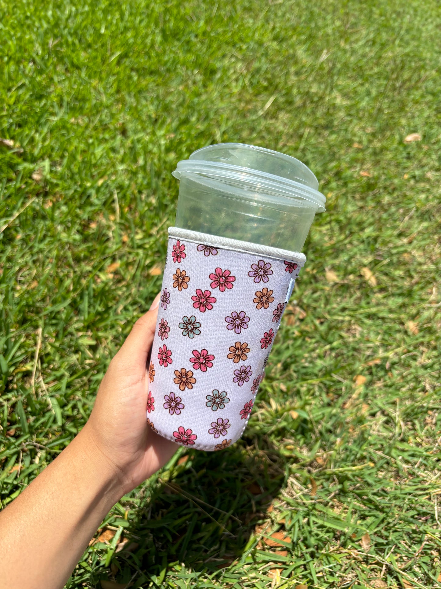 Heart Daisy Drink Sleeve